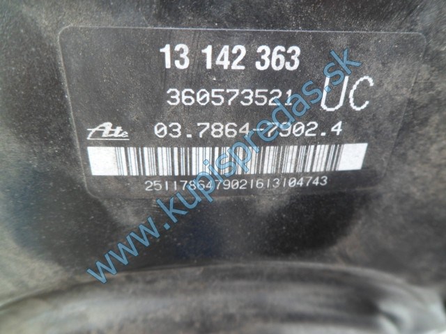 brzdový posilovač na opel zafiru B 1,7cdti, 13142363, 360573521